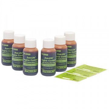 Spårmedel Tracer® UV-Spårmedel För Kylvatten 6 Flaskor Om 30 ml Waeco