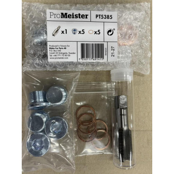 Oljeplugg Reparationssats M20x1,5 (5st Brickor & 1st Plugg /Tapp) ProMeister