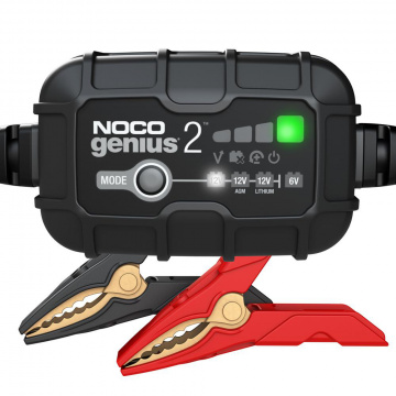 Batteriladdare Genius 2 (6V/12V, 2A) Noco