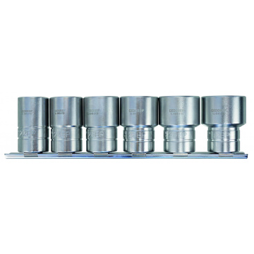 Hylsset, 1/2", EP TX-Plus, 6-st Klann