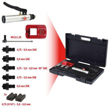 Universal Verktygssats För Bromsutvidgning, 11 St Flarefix Ii KS Tools