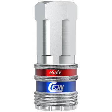 Tryckluftskoppling 3/8" NPT INV NBR. Serie 320 eSafe, DN 7.6 Cejn