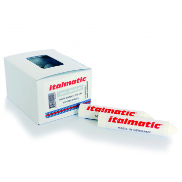 Däckkritor Vita 12-pack Italmatic