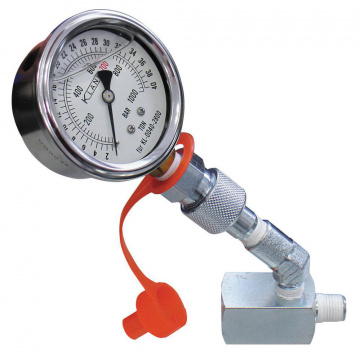 Tryckmätare för KL-0040-2800, 1/4” NPT Klann