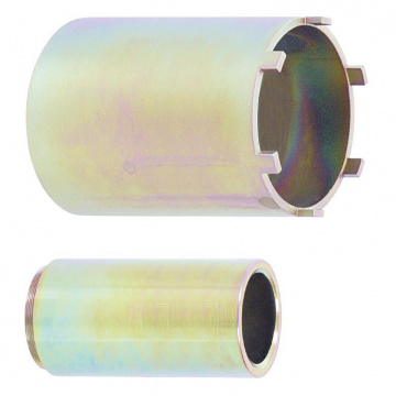 Tandad hylsa Ø 117 mm, 6 tänder invändig gänga Klann
