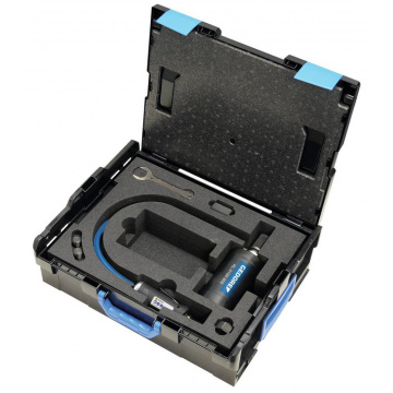 Pneumatisk injektormunstycke avdragare, i ett patenterat skyddshölje Klann