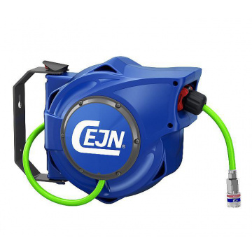 Slangupprullare liten 10m 5/16" eSafe 320 Hi-vis grön Cejn