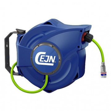 Slangupprullare 14m 3/8" eSafe 320 Hi-vis grön Cejn