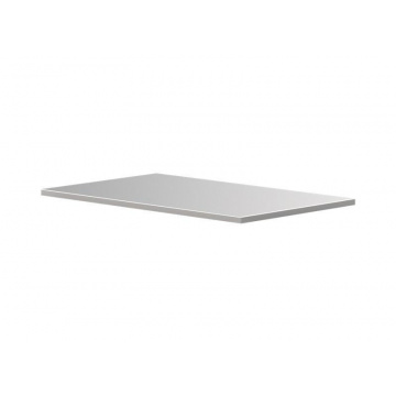 MSS+ bänkskiva i rostfritt stål portabelt skåp 870x530x20mm Sonic