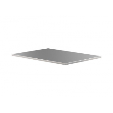 MSS+ bänkskiva i rostfritt stål 890x650x20mm Sonic