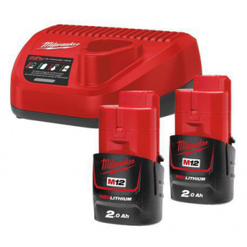 Batterikit M12 NRG-202 Milwaukee