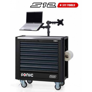 Verktygsvagn Sonic Next S12 20th Anniversary (511 delar) Sonic