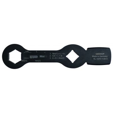 Sexkantig skruvnyckel, 26 mm waf Klann