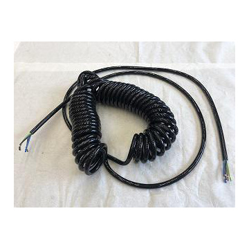 Spiralkabel 400 mm, 4 x 0,75 (till frihjulslyft) JB Maskinteknik