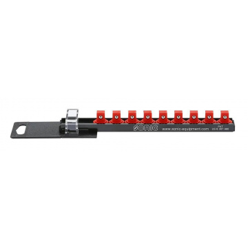 Hylsskena 3/8" Med 9 Clips Sonic