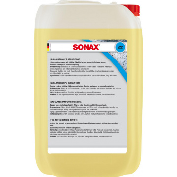 SONAX GLANSSCHAMPO 25L Sonax