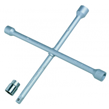 Fälgkors med 17,19 och 21 mm + 1/2" Carwise