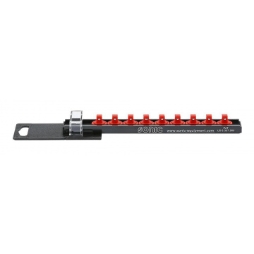 Hylsskena 1/4 & 1/3" Med 5+4 Clips Sonic