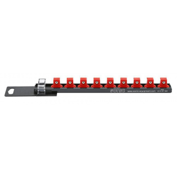 Hylsskena 1/2" Med 9 Clips Sonic