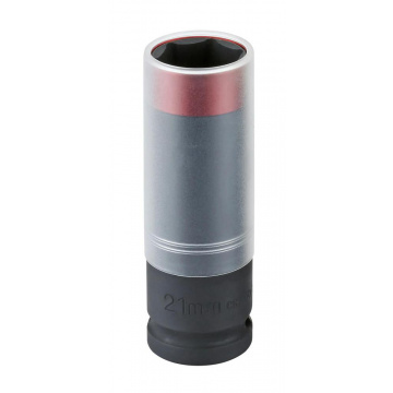 Hjulhylsa 1/2" 6-Kant Med Skydd 21mm Sonic