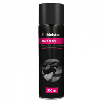 Spray Paint Matt Black 500ml ProMeister