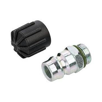 Serviceport - Högtryck R134a Med Yttergänga För Mercedes-Benz, Porsche, BMW, MAN, Opel Waeco