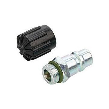 Serviceport - Lågtryck R134a Med Yttergänga För Mercedes-Benz, Porsche, BMW, MAN, Opel Waeco