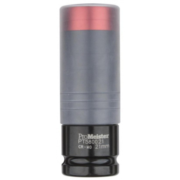Hjulhylsa 1/2" Kraft Med Skydd 21 mm 85 mm Lång ProMeister