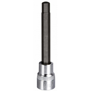 Bitshylsa 1/2" Insex 6.0 mm 100 mm Långa ProMeister