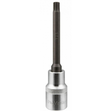 Bitshylsa 1/2" Spline M8 100 mm Lång ProMeister