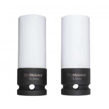 Hjulbultshylsor special, 6-kant, 18,5 & 19,5 mm ProMeister