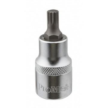 Bitshylsa 1/2" Spline M14 55 mm Lång ProMeister