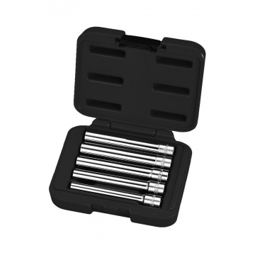 Hylssats 3/8” 6-Kant Extra Långa 8-14mm 5-Delar ProMeister