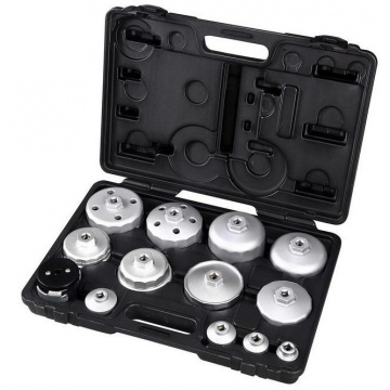Oljefilterverktygssats Aluminium 13-Delar, 24 - 100 mm ProMeister