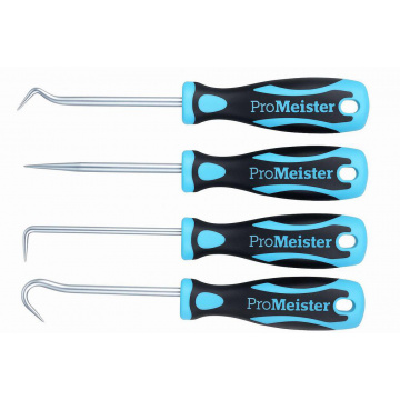 O-Ringsverktyg/Krokar 6mm Sats 4-Delar ProMeister