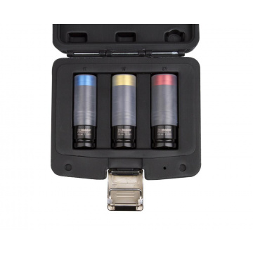 Hjulhylssats 1/2" Kraft Med Skydd 85 mm Lång 17/19/21 mm Extra Förstärkta ProMeister