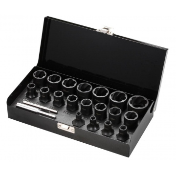 Spiralhylssats 1/2" 8-27mm 21-Delar ProMeister