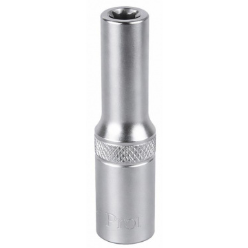 Hylsa Torx 1/2" E20 Längd 77 mm ProMeister