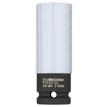 Hjulhylsa 1/2" Kraft Med Skydd 21 mm 86 mm Lång ProMeister