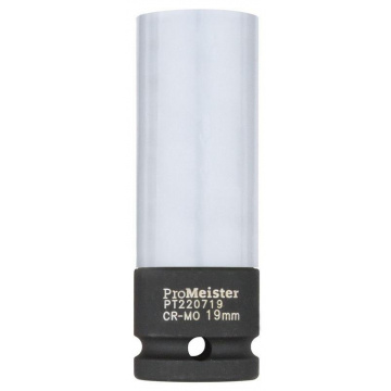 Hjulhylsa 1/2" Kraft Med Skydd 19 mm 86 mm Lång ProMeister
