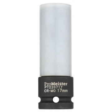 Hjulhylsa 1/2" Kraft Med Skydd 17 mm 86 mm Lång ProMeister