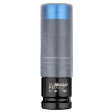 Hjulhylsa 1/2" Kraft Med Skydd 17 mm 85 mm Lång ProMeister