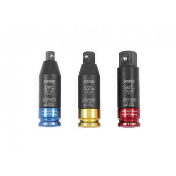 Momentbegränsningsadapter 3/8", 1/2" & 3/4" Sats Sonic