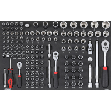Hylssats 1/4 3/8 & 1/2" 139-Delar SFS Sonic
