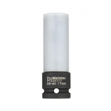 Hjulhylsa 1/2" Kraft Med Skydd 86mm Lång 17mm ProMeister