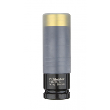 Hjulhylsa 1/2" Kraft Med Skydd 85mm Lång 19mm ProMeister