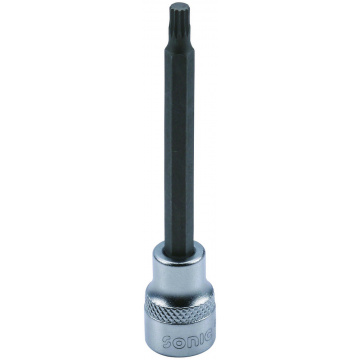 Bitshylsor 3/8" SPLINE lång, M9 Sonic