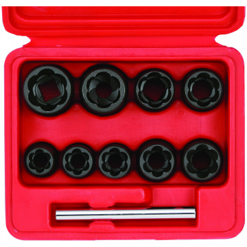 Spiralhylssats 3/8" 10-19mm 10-Delar Sonic