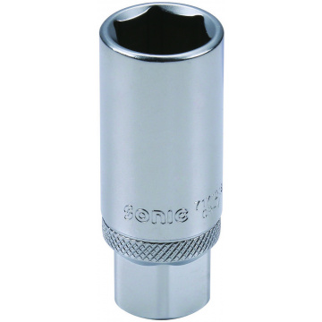 Tändstiftshylsa gummifäste 3/8" 6-kant, 21 mm Sonic