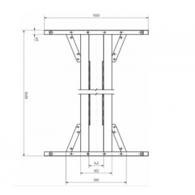 Promeister Premium självbbottenram 3-4,5T (100-150mm) ProMeister